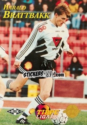 Cromo Harald Brattbakk - Tippe Ligaen Fotballkort 1996 - GAME