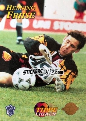 Sticker Henning Friise - Tippe Ligaen Fotballkort 1996 n. 69 - GAME