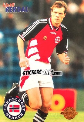 Sticker Kjetil Rekdal - Tippe Ligaen Fotballkort 1996 n. 137 - GAME
