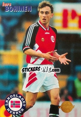 Sticker Lars Bohinen - Tippe Ligaen Fotballkort 1996 n. 131 - GAME