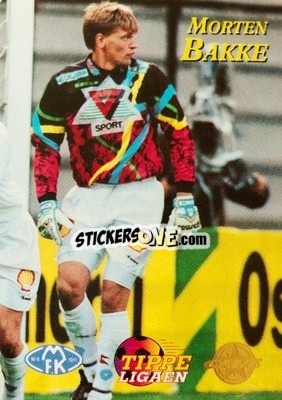 Sticker Morten Bakke - Tippe Ligaen Fotballkort 1996 - GAME
