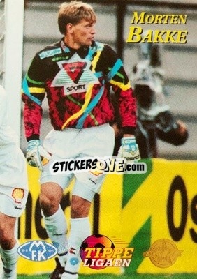 Sticker Morten Bakke - Tippe Ligaen Fotballkort 1996 n. 13 - GAME
