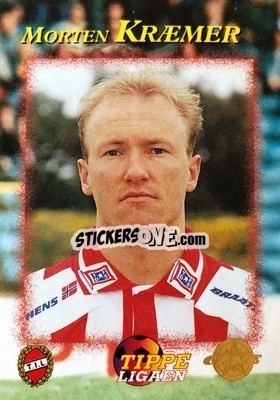 Sticker Morten Kraemer - Tippe Ligaen Fotballkort 1996 - GAME
