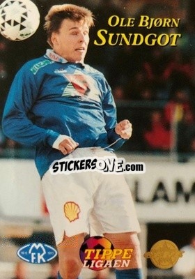 Cromo Ole Bjorn Sundgot - Tippe Ligaen Fotballkort 1996 - GAME