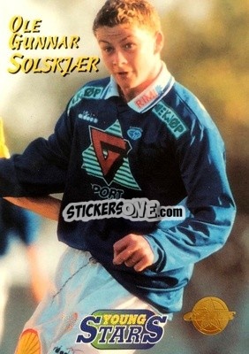 Sticker Ole Gunnar Solskjaer - Tippe Ligaen Fotballkort 1996 n. 167 - GAME