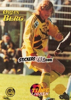 Figurina Orjan Berg - Tippe Ligaen Fotballkort 1996 n. 24 - GAME