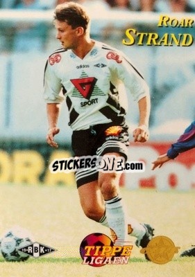 Sticker Roar Strand - Tippe Ligaen Fotballkort 1996 - GAME