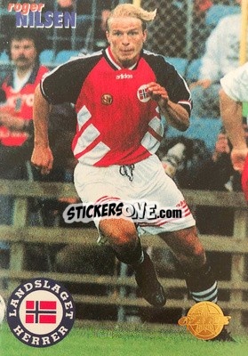 Sticker Roger Nilsen - Tippe Ligaen Fotballkort 1996 - GAME