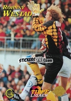 Sticker Ronny Westad - Tippe Ligaen Fotballkort 1996 - GAME