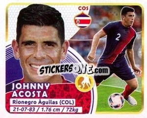 Sticker Acosta - Copa Mundial Russia 2018 n. 342 - GOL
