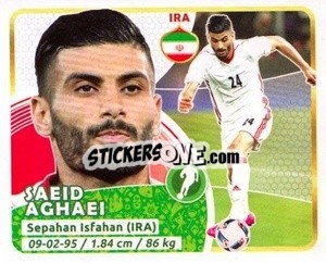 Sticker Aghaei - Copa Mundial Russia 2018 - GOL
