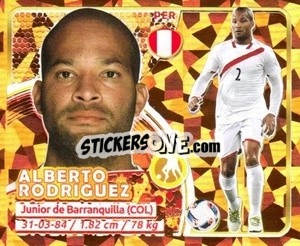 Sticker Alberto Rodriguez - Copa Mundial Russia 2018 n. 181 - GOL
