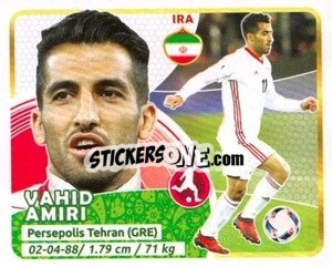Sticker Amiri - Copa Mundial Russia 2018 n. 156 - GOL
