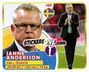 Sticker Andersson - Copa Mundial Russia 2018 n. 411 - GOL
