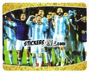 Sticker Argentina - Copa Mundial Russia 2018 - GOL
