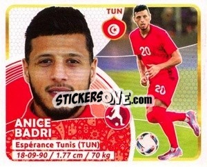 Sticker Badri - Copa Mundial Russia 2018 - GOL
