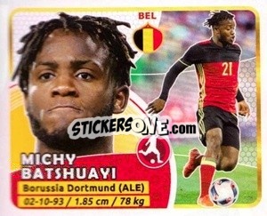 Sticker Batshuayi - Copa Mundial Russia 2018 - GOL
