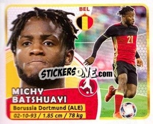 Sticker Batshuayi - Copa Mundial Russia 2018 n. 462 - GOL
