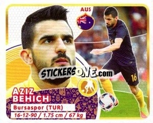 Figurina Behich - Copa Mundial Russia 2018 - GOL
