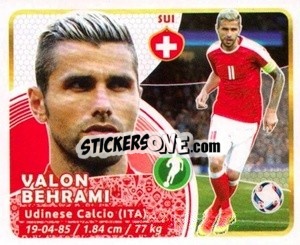 Sticker Behrami - Copa Mundial Russia 2018 - GOL
