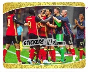 Sticker Belgium - Copa Mundial Russia 2018 - GOL
