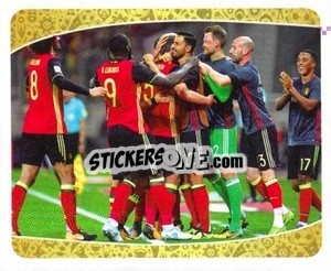 Sticker Belgium - Copa Mundial Russia 2018 n. 15 - GOL
