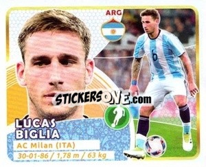 Sticker Biglia - Copa Mundial Russia 2018 - GOL
