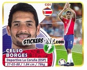 Sticker Borges - Copa Mundial Russia 2018 - GOL
