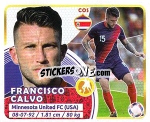 Sticker Calvo - Copa Mundial Russia 2018 n. 344 - GOL
