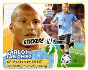 Sticker Carlos Sanchez - Copa Mundial Russia 2018 - GOL
