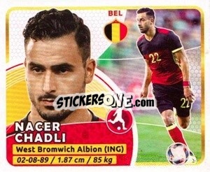 Sticker Chadli - Copa Mundial Russia 2018 - GOL
