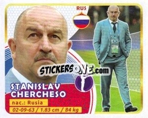 Sticker Cherchesov - Copa Mundial Russia 2018 n. 29 - GOL
