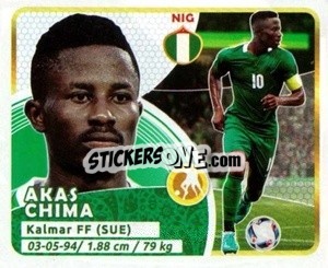 Sticker Chima - Copa Mundial Russia 2018 - GOL
