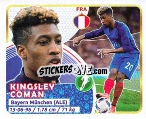 Sticker Coman - Copa Mundial Russia 2018 n. 170 - GOL
