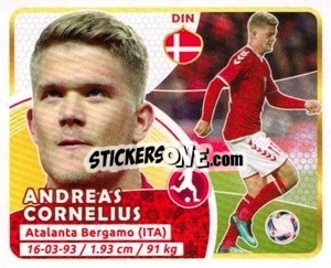 Sticker Cornelius - Copa Mundial Russia 2018 - GOL
