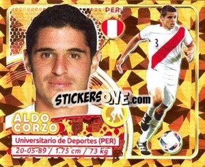Sticker Corzo - Copa Mundial Russia 2018 n. 180 - GOL
