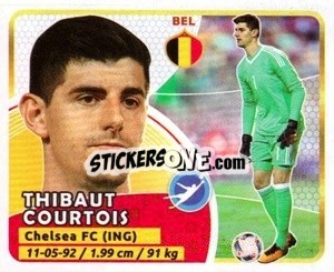 Sticker Courtois - Copa Mundial Russia 2018 n. 449 - GOL
