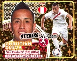 Sticker Cueva - Copa Mundial Russia 2018 - GOL
