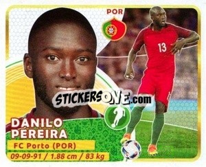 Sticker Danilo - Copa Mundial Russia 2018 n. 116 - GOL
