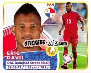Sticker Davis - Copa Mundial Russia 2018 - GOL
