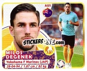 Sticker Degenek - Copa Mundial Russia 2018 - GOL
