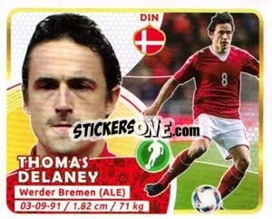 Sticker Delaney - Copa Mundial Russia 2018 - GOL
