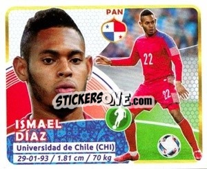 Sticker Diaz - Copa Mundial Russia 2018 - GOL
