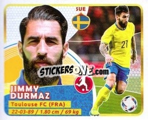 Sticker Durmaz - Copa Mundial Russia 2018 n. 426 - GOL
