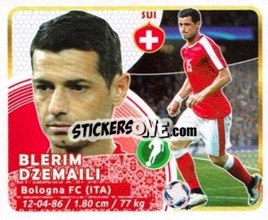 Sticker Dzemaili - Copa Mundial Russia 2018 - GOL
