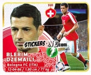 Sticker Dzemaili - Copa Mundial Russia 2018 n. 332 - GOL
