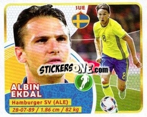 Sticker Ekdal - Copa Mundial Russia 2018 - GOL
