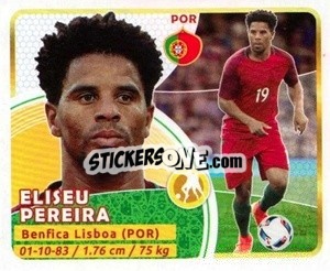 Sticker Eliseu - Copa Mundial Russia 2018 n. 112 - GOL
