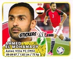 Sticker Elmohamady - Copa Mundial Russia 2018 n. 73 - GOL

