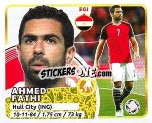 Sticker Fathi - Copa Mundial Russia 2018 - GOL
